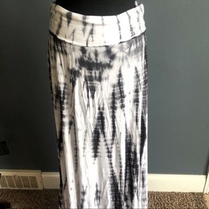 Tie Dye Maxi Skirt